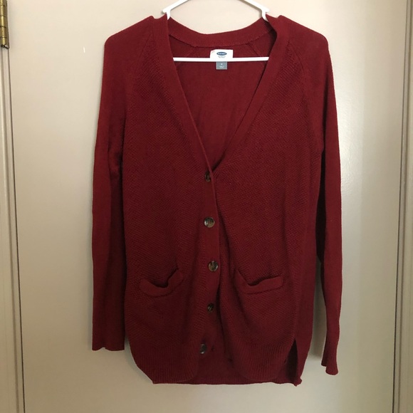 Old Navy Sweaters - Dark red cardigan. Old Navy Sweaters - Dark red cardigan.